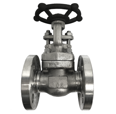 JIS 10K SS316 flange end gate valve with handwheel
